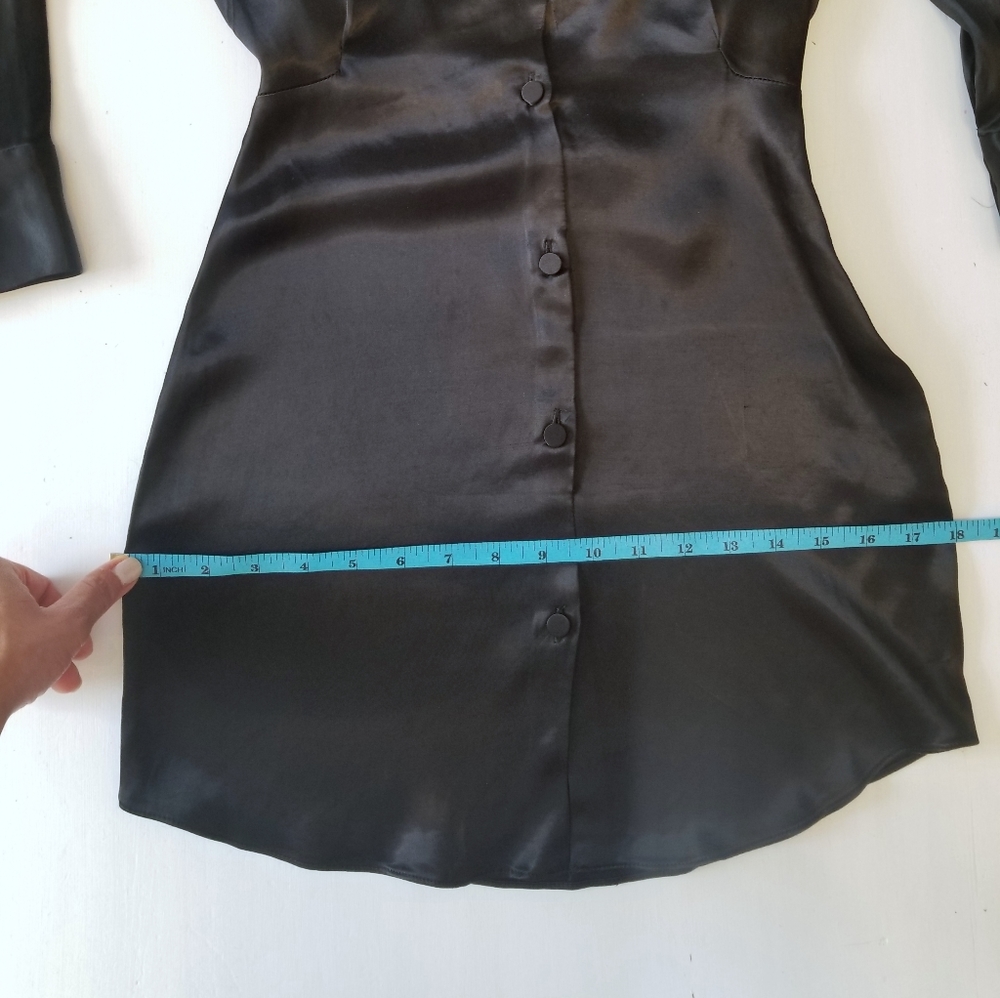 》》 Sold | Zara Satin Effect Dress - Picture 16 of 16